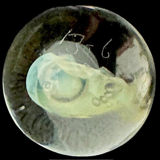 Bob Snodgrass Fumed Skull Marble #3