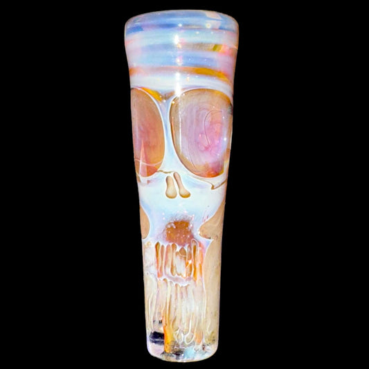 Cam Tower Red Skull Chillum New