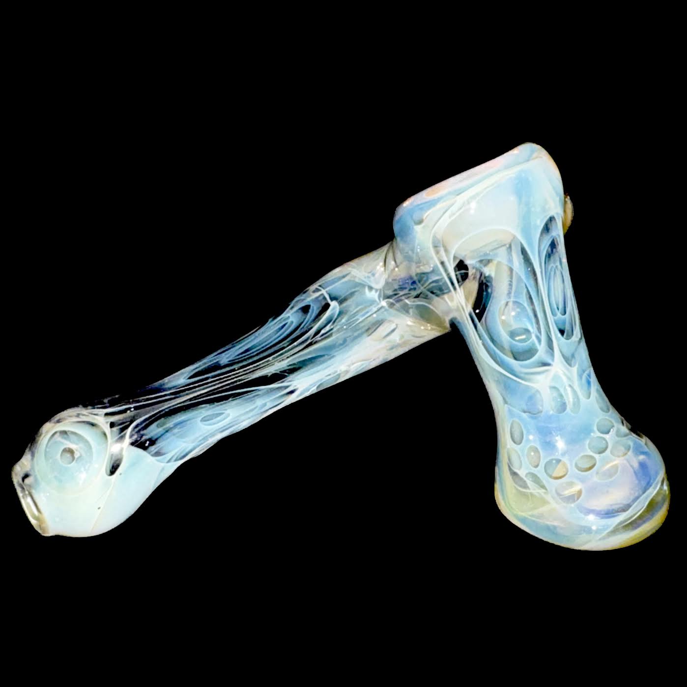 Brad Tenner Fumed Silver Skulls Sidecar New