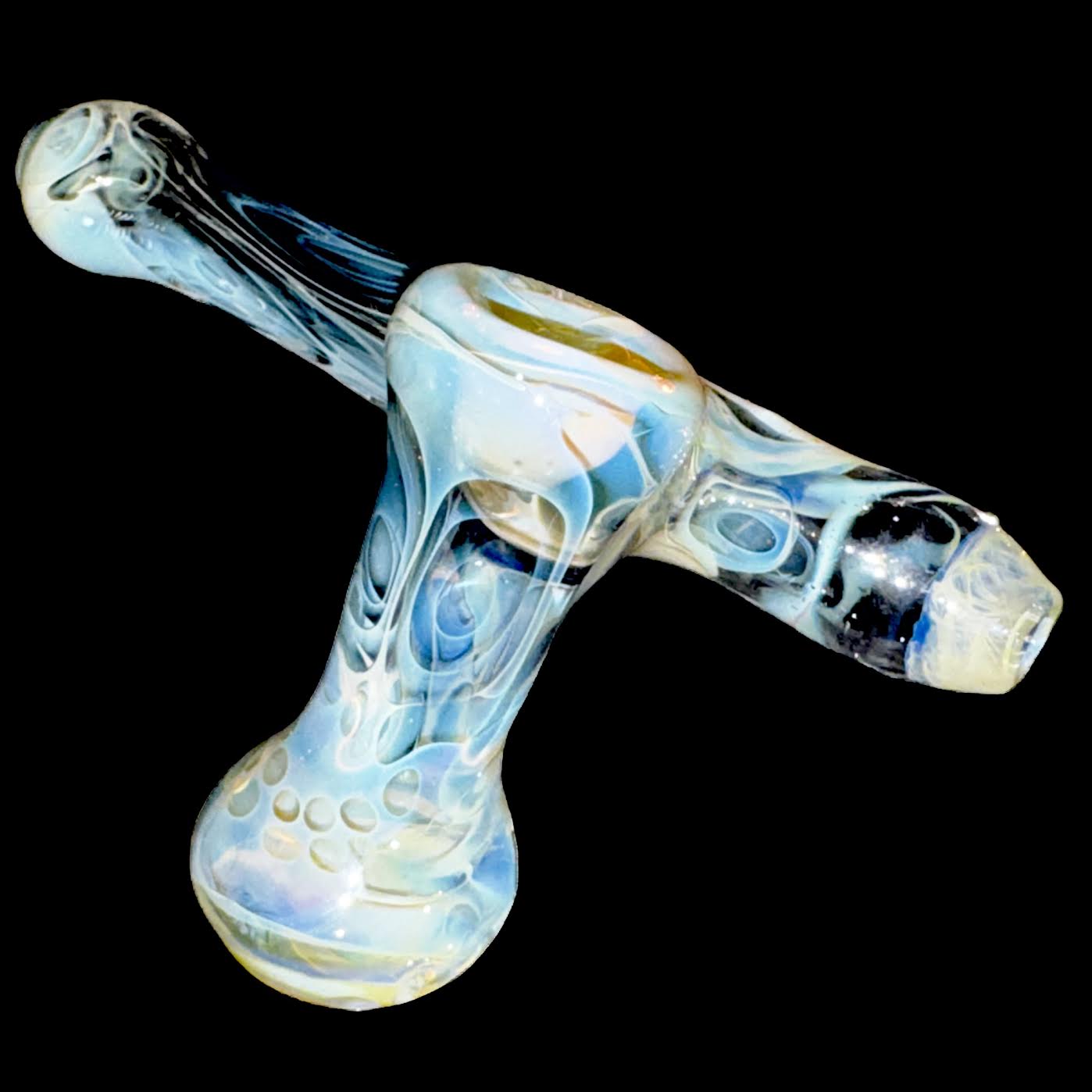 Brad Tenner Fumed Silver Skulls Sidecar New