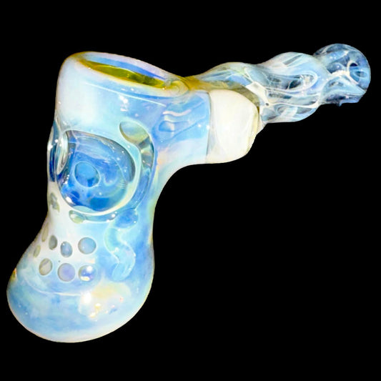Brad Tenner Heady Fume Blue Eyed Skull New