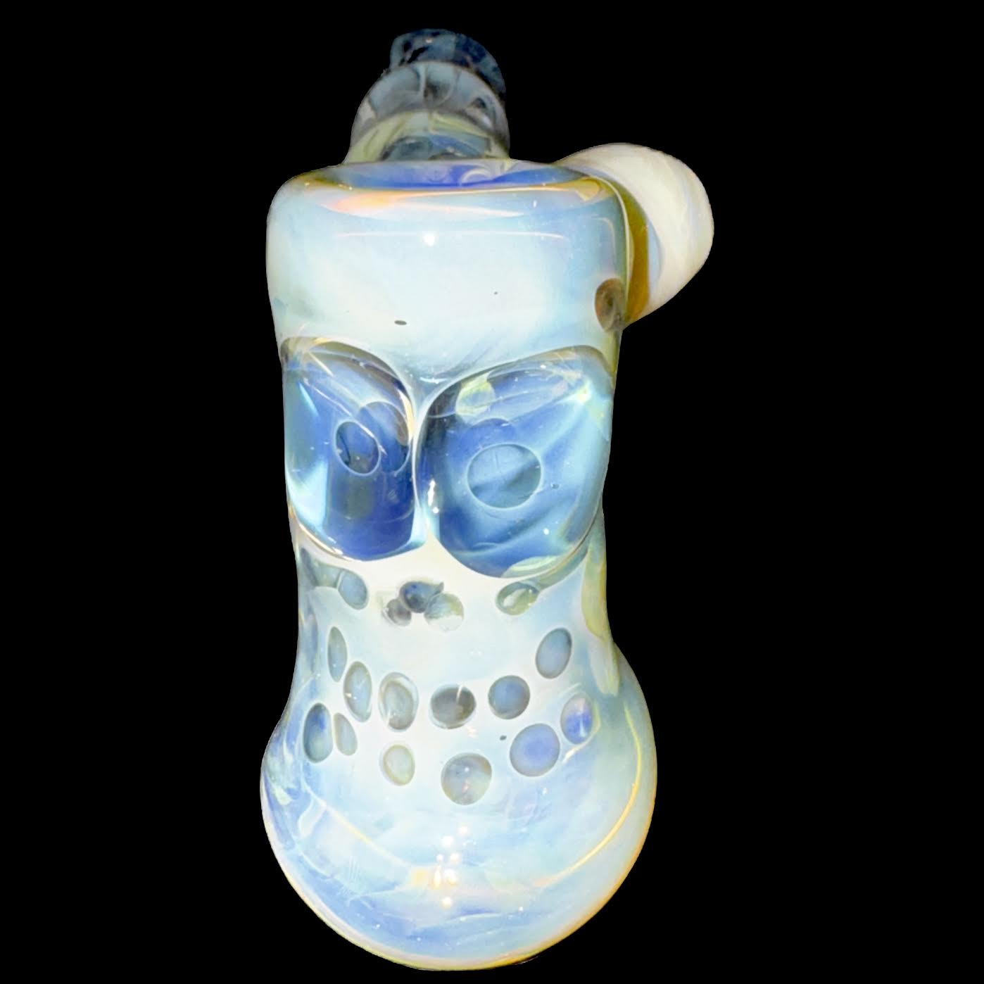 Brad Tenner Heady Fume Blue Eyed Skull New