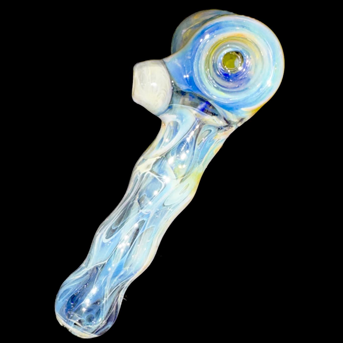 Brad Tenner Heady Fume Blue Eyed Skull New