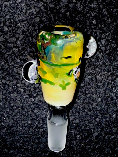 Bob Badtram Fumed Farm Scene 14mm Slide New