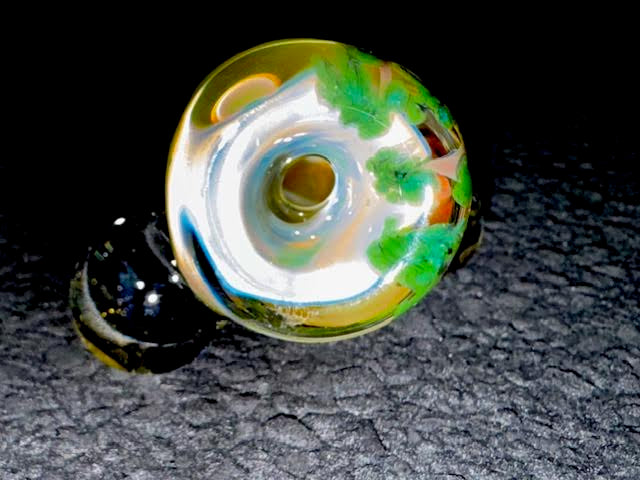 Bob Badtram Fumed Farm Scene 14mm Slide New