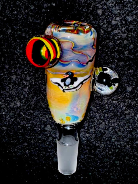 Bob Badtram Fumed Arctic Scene 14mm Slide New