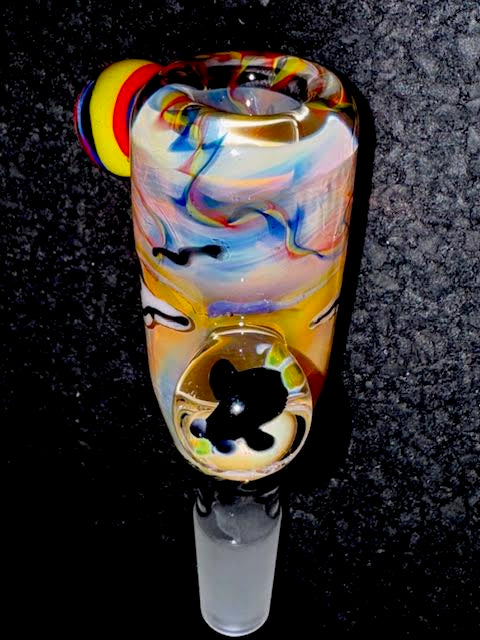 Bob Badtram Fumed Arctic Scene 14mm Slide New