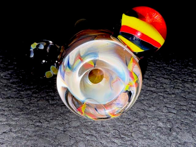 Bob Badtram Fumed Arctic Scene 14mm Slide New