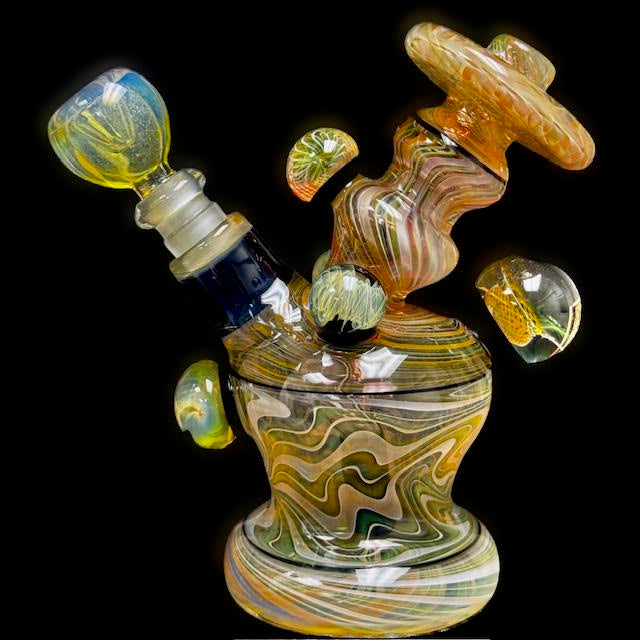 Jahnny Rise Heady Fume Rig 10mm New