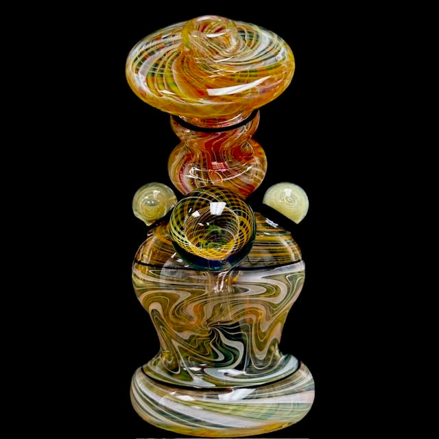 Jahnny Rise Heady Fume Rig 10mm New