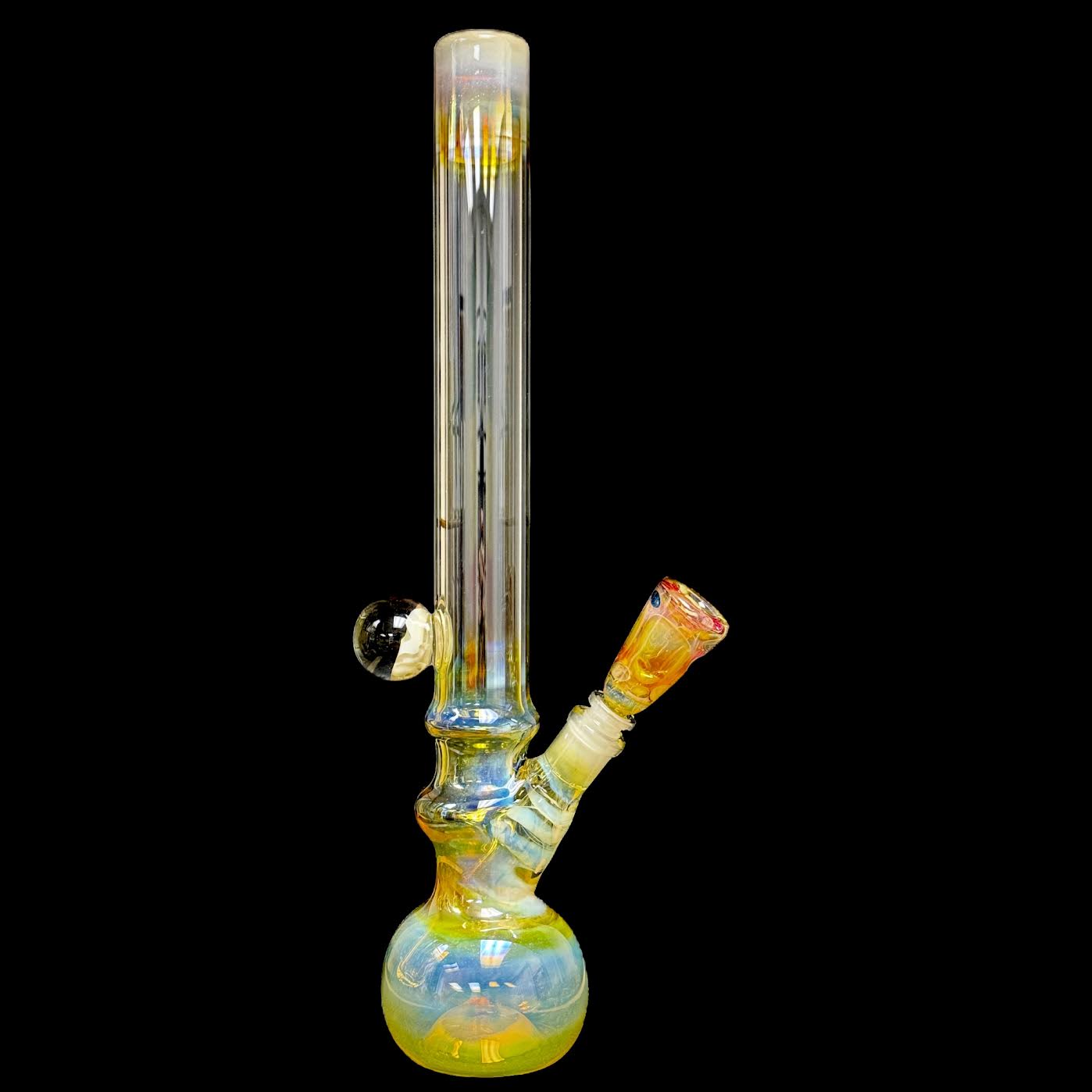 Cam Tower Fumed 14mm Tube with Skull New