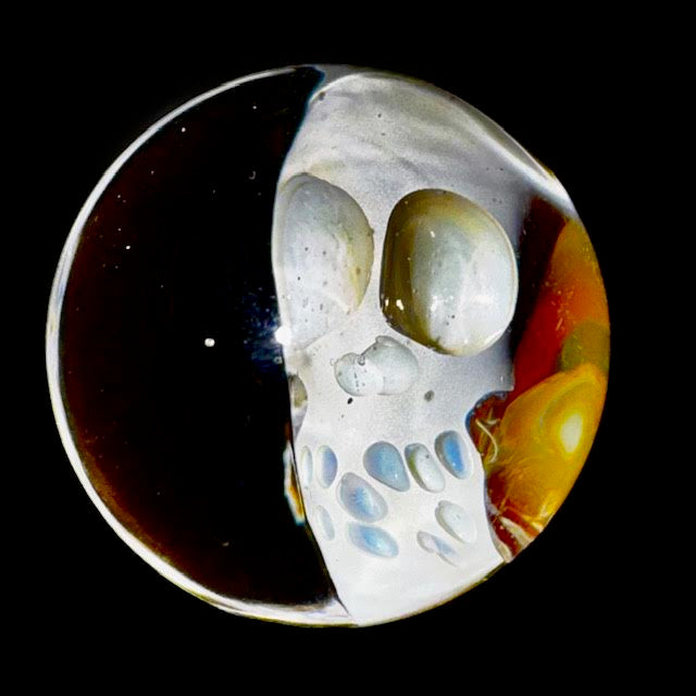 Bob Snodgrass Fumed Skull Marble New