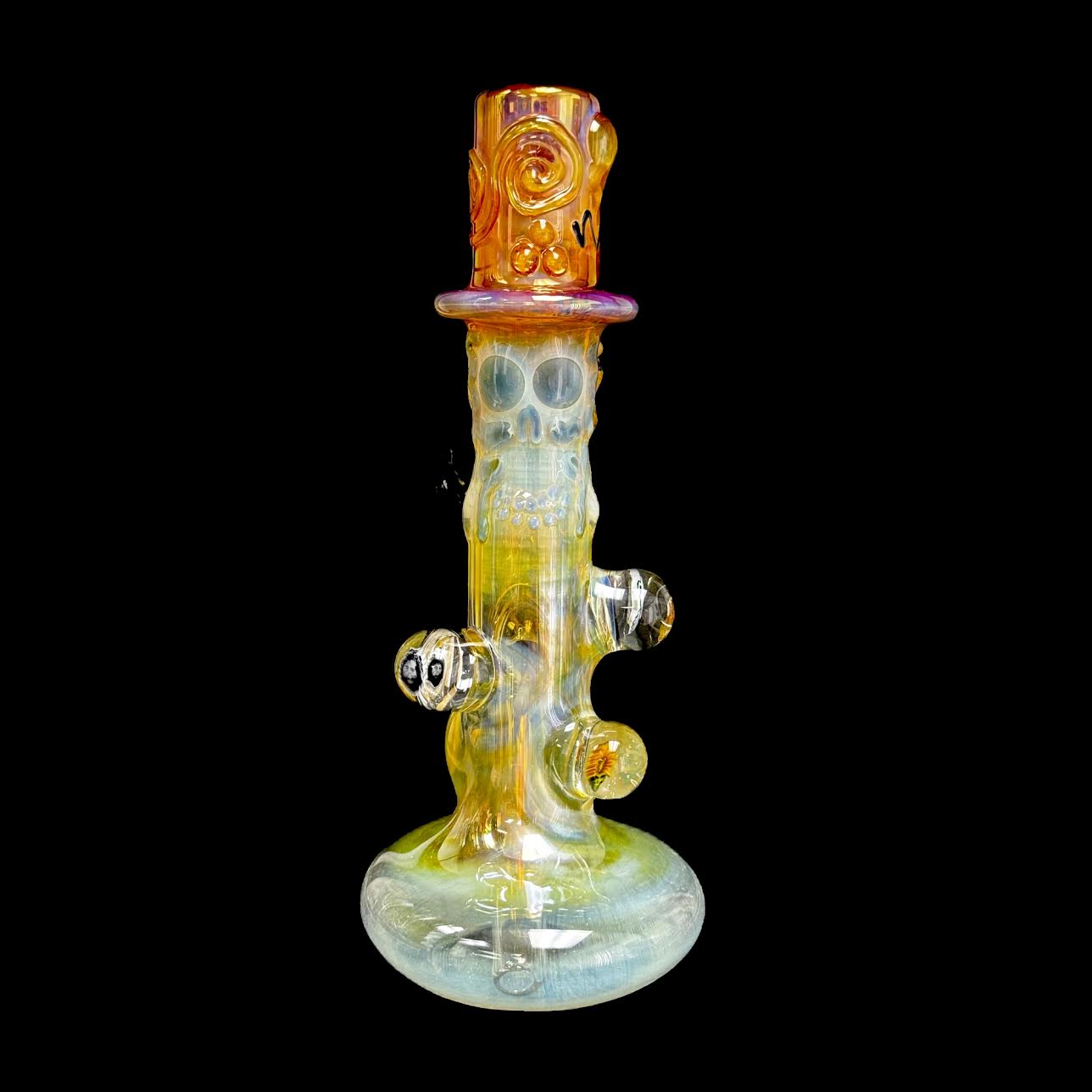Travis Wigger Deluxe Heady Fume UV Grateful Dead Top Hat Tube New