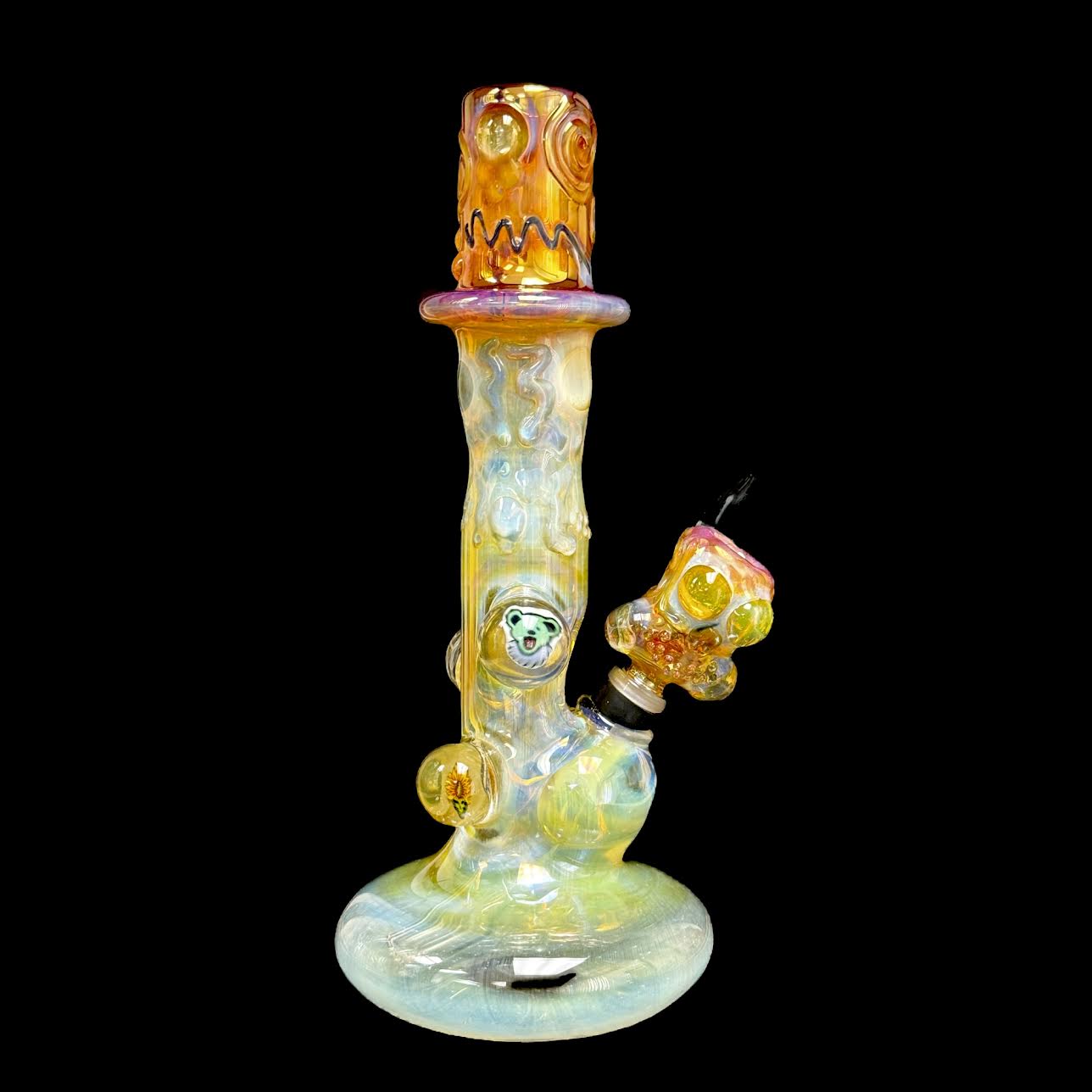 Travis Wigger Deluxe Heady Fume UV Grateful Dead Top Hat Tube New