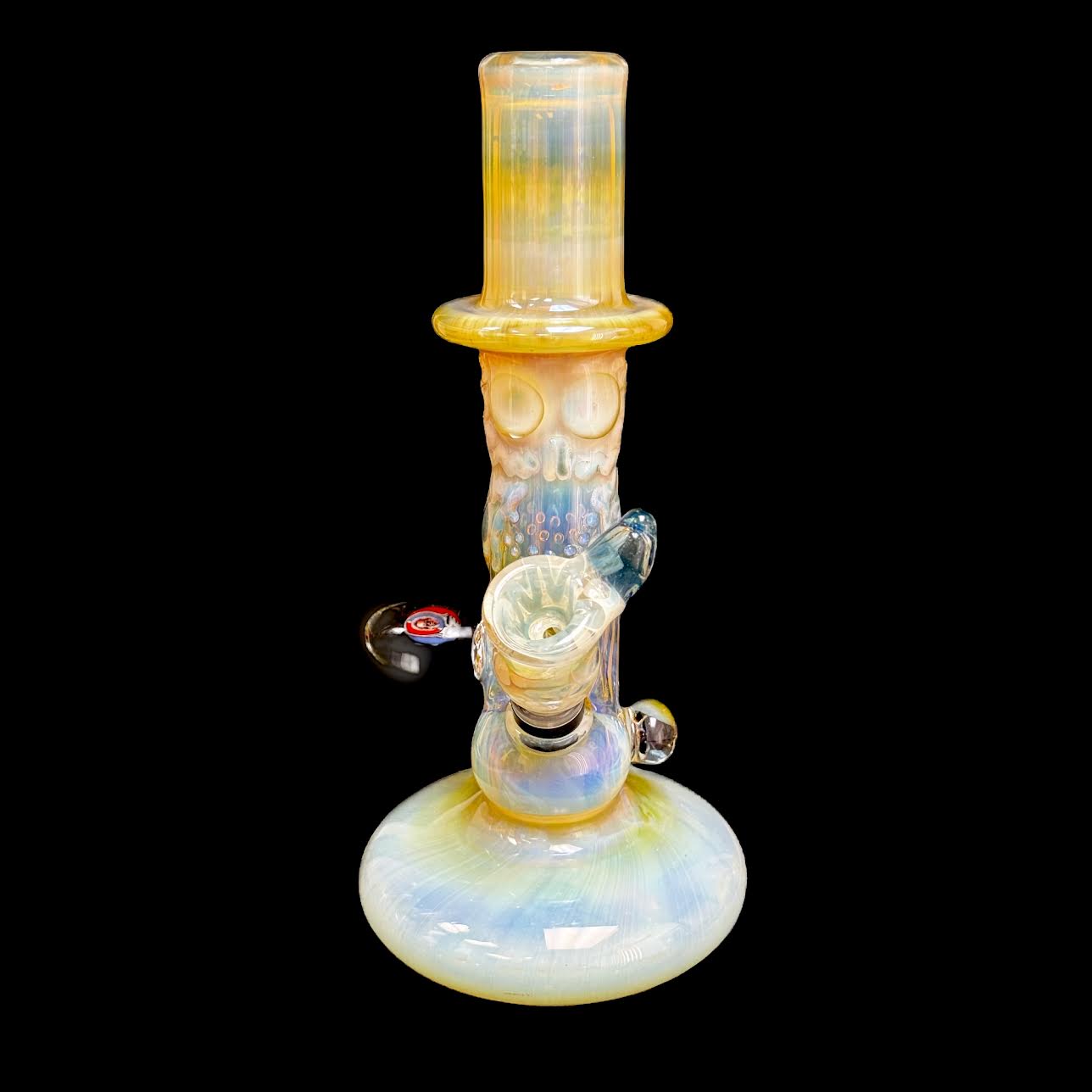 Travis Wigger Heady Fume UV Grateful Dead Theme Top Hat Tube New