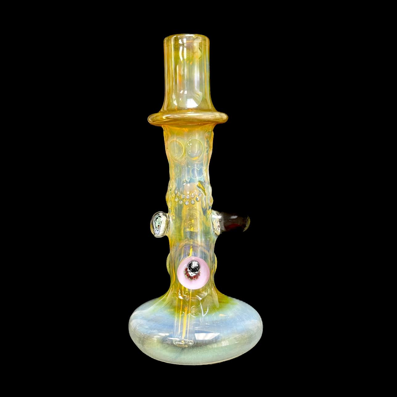 Travis Wigger Heady Fume UV Grateful Dead Theme Top Hat Tube New