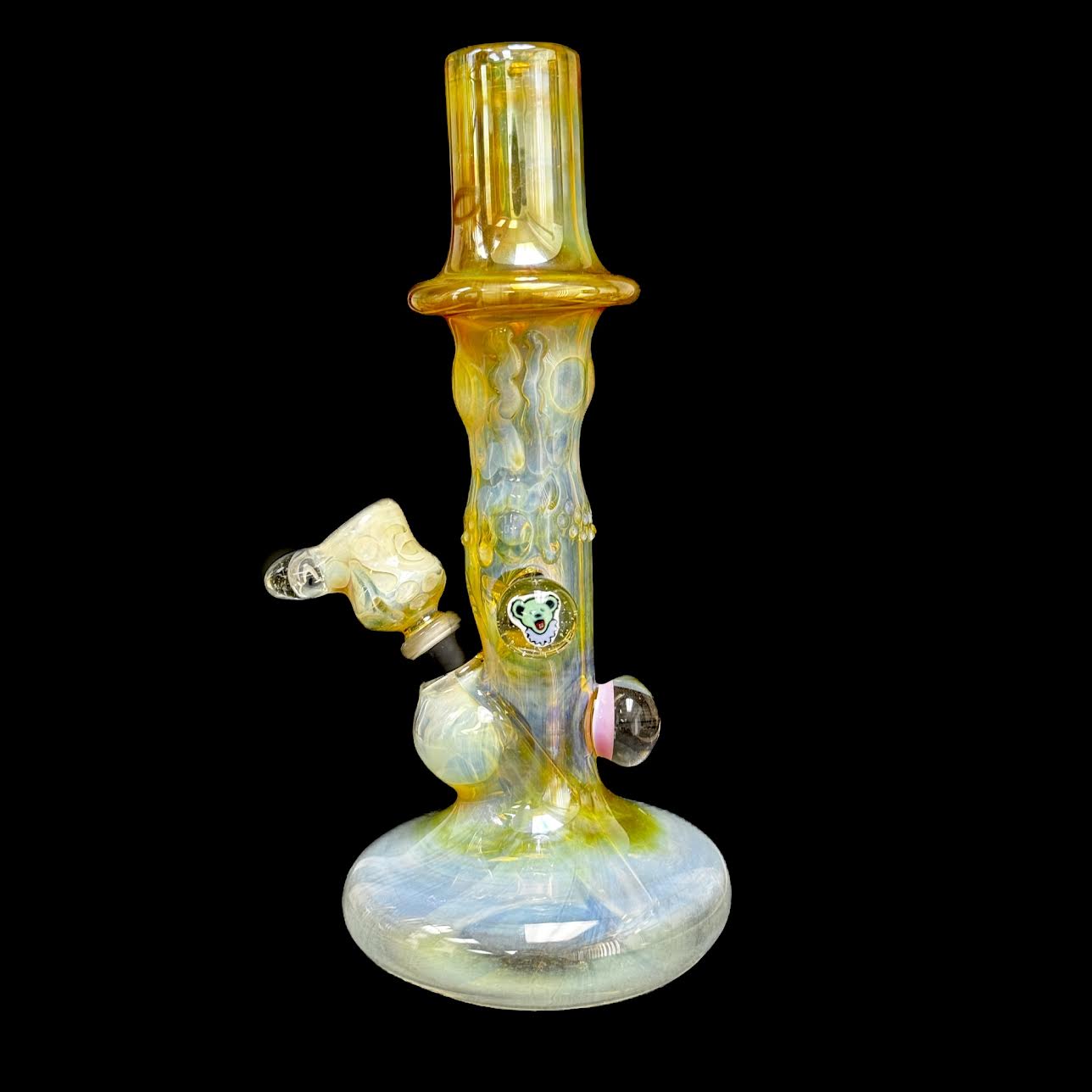 Travis Wigger Heady Fume UV Grateful Dead Theme Top Hat Tube New