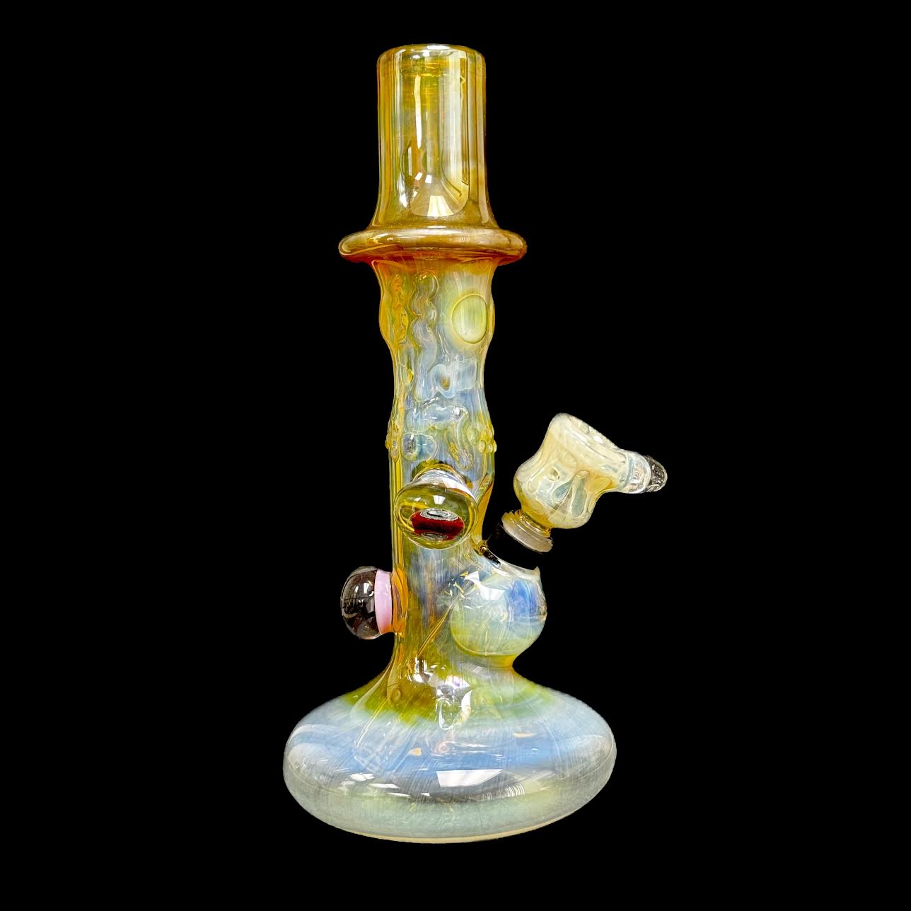 Travis Wigger Heady Fume UV Grateful Dead Theme Top Hat Tube New