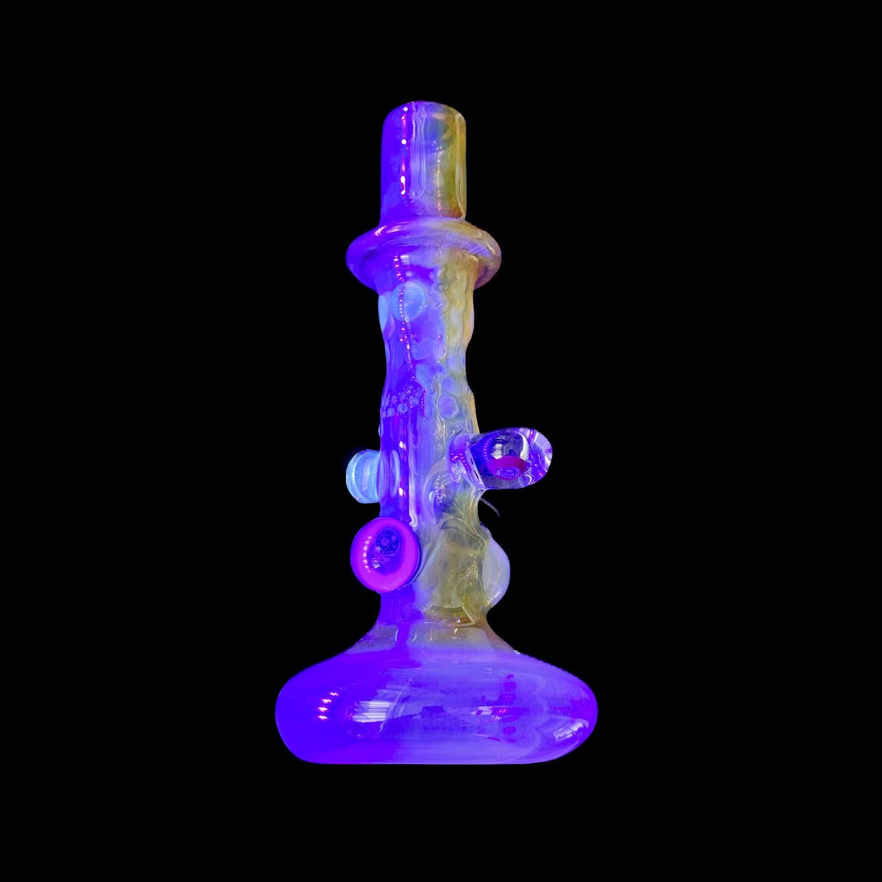 Travis Wigger Heady Fume UV Grateful Dead Theme Top Hat Tube New