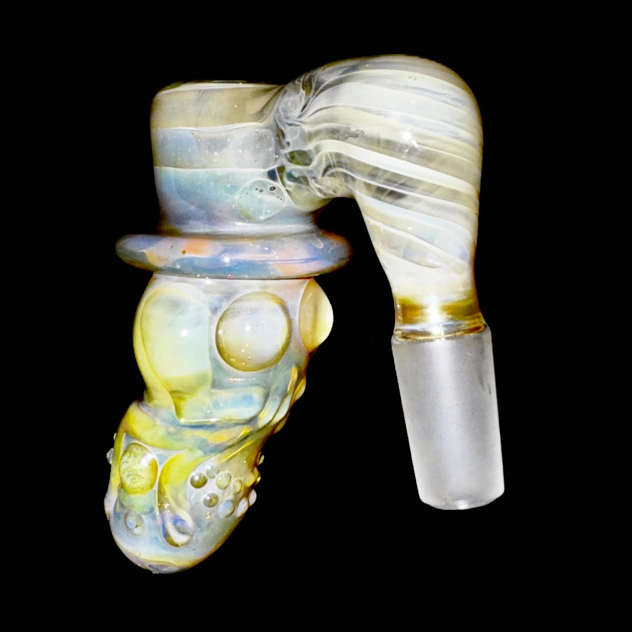 Travis Wigger Heady Fume Double Skull Top Hat Ash Catcher New #4