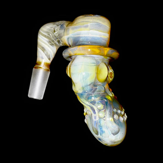 Travis Wigger Heady Fume Double Skull Top Hat Ash Catcher New #4