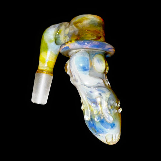 Travis Wigger Heady Fume Double Skull Top Hat Ash Catcher New #5