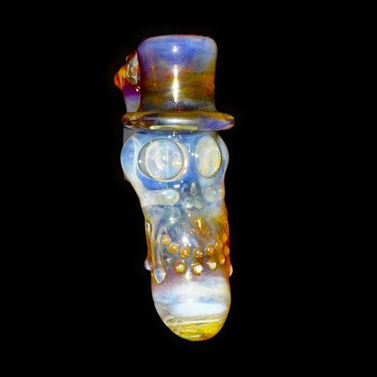 Travis Wigger Heady Fume Double Skull Top Hat Ash Catcher New #7
