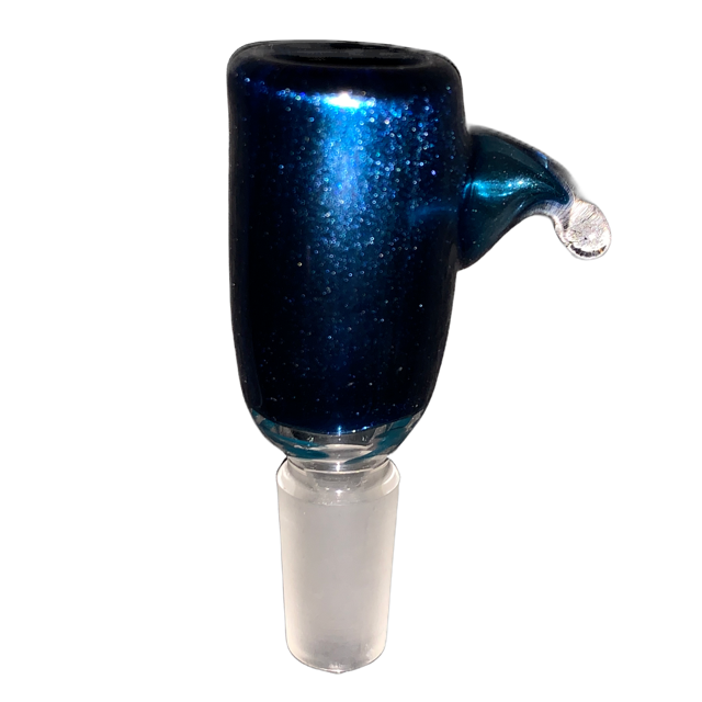 Hugh Glass Slate Blue Sparkle 14mm Slide New