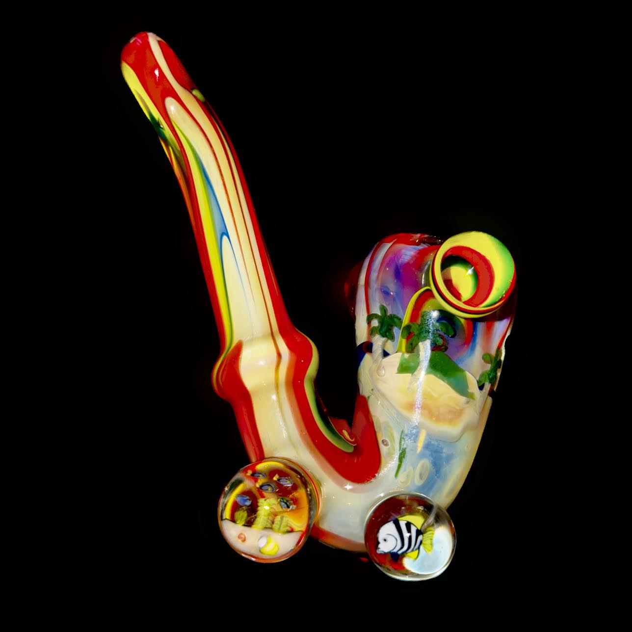 Bob Badtram Head Fume Sunset Dolphin Scene Sherlock New