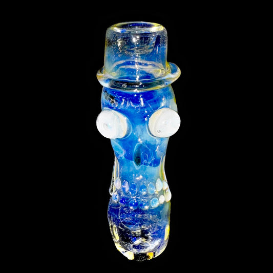 Bob Snodgrass Fumed “Bug Eyed” Top Hat Chillum New