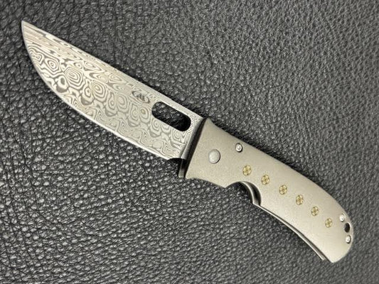 Tom Mayo Damasteel Medium TNT (Preowned) Mint