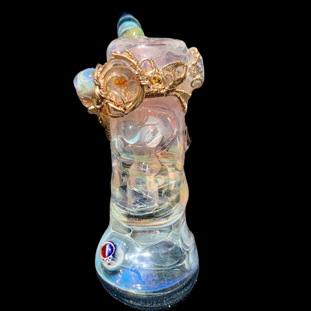 Oliver and Boss Illusion Large Deluxe Heady Bronze Hammer Bubbler New