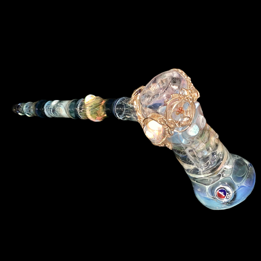 Oliver and Boss Illusion Large Deluxe Heady Bronze Hammer Bubbler New