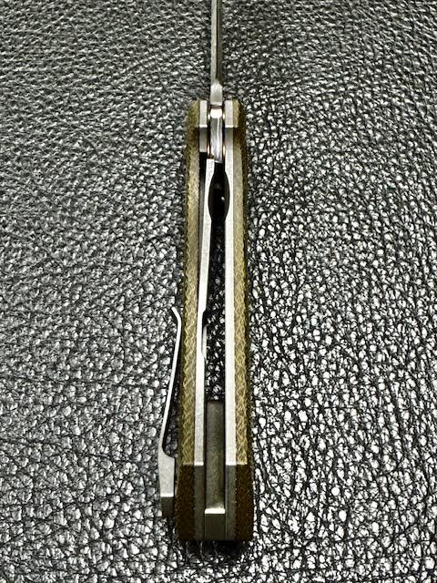Ben Krein Custom Damascus Sage in GCM New from Maker