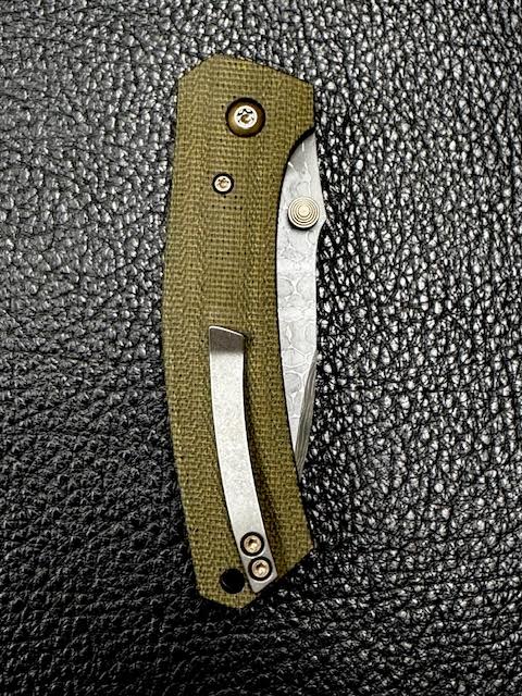 Ben Krein Custom Damascus Sage in GCM New from Maker