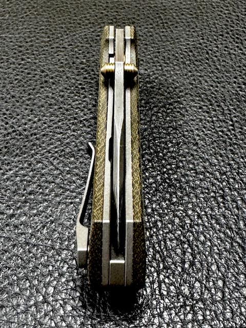 Ben Krein Custom Damascus Sage in GCM New from Maker