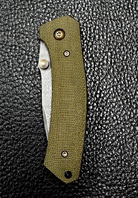 Ben Krein Custom Damascus Sage in GCM New from Maker