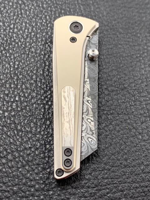 Bober Custom 3.2.12 in Damascus & Ivory Micarta New CCKS