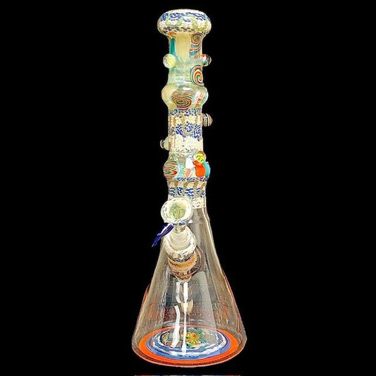 Glass Berry Deluxe Heady Millie Chaos Bong New