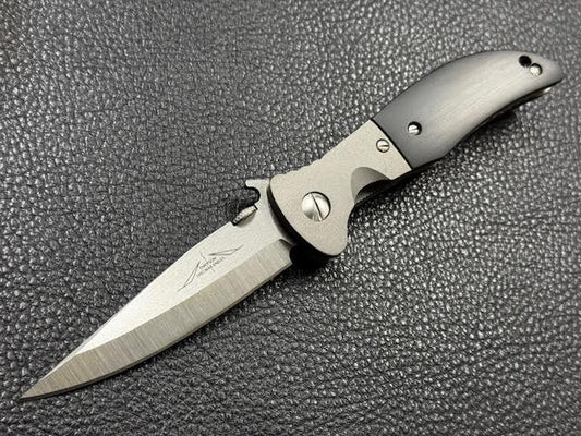 Emerson Custom Gentleman Jim in Black Micarta Like New in box.