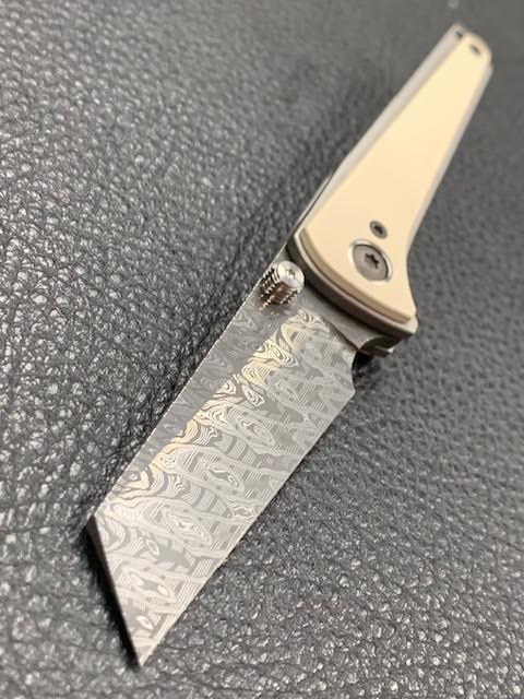 Bober Custom 3.2.12 in Damascus & Ivory Micarta New CCKS