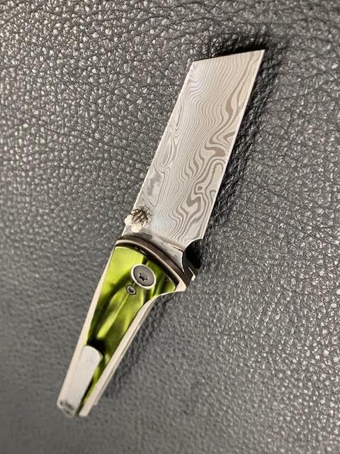 Bober Custom 3.2.12 in Damasteel and Kirinite New from CCKS