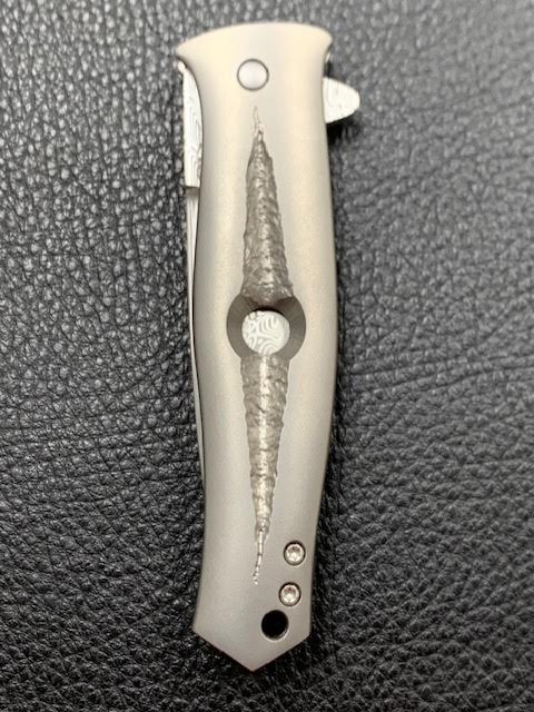 Tom Mayo Damasteel Dr. Death Flipper New from CCKS