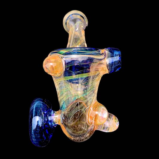 JSpangler Rose Heady Fume UV Blue Sherlock New