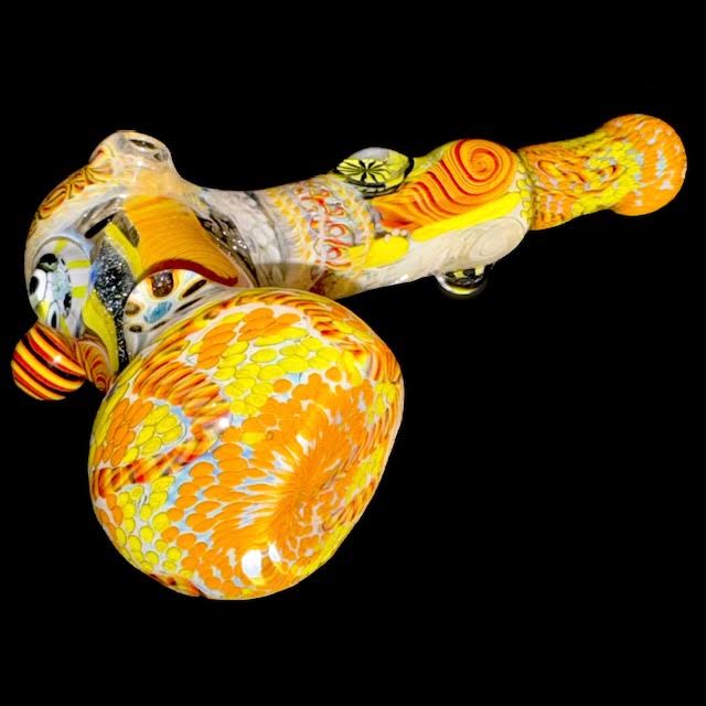 Glass Berry Heady Inside Out Hammer Bubbler  New #1