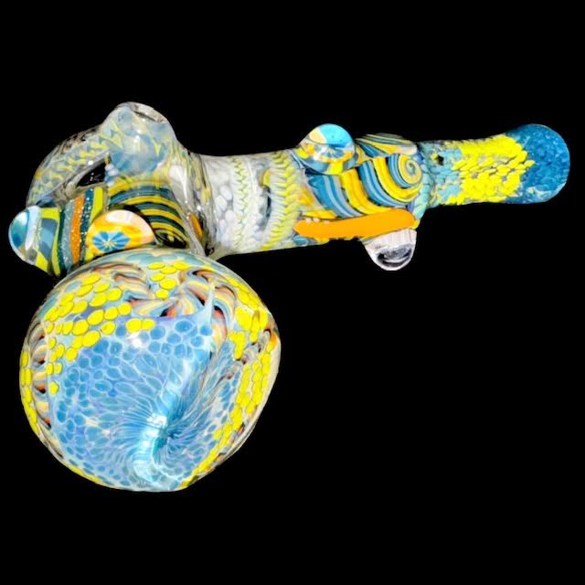 Glass Berry Heady Inside Out Hammer Bubbler New #2