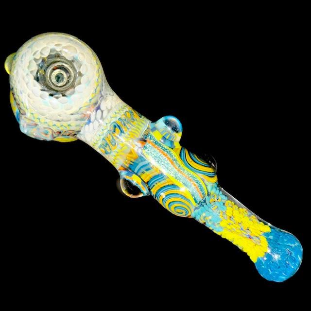 Glass Berry Heady Inside Out Hammer Bubbler New #2