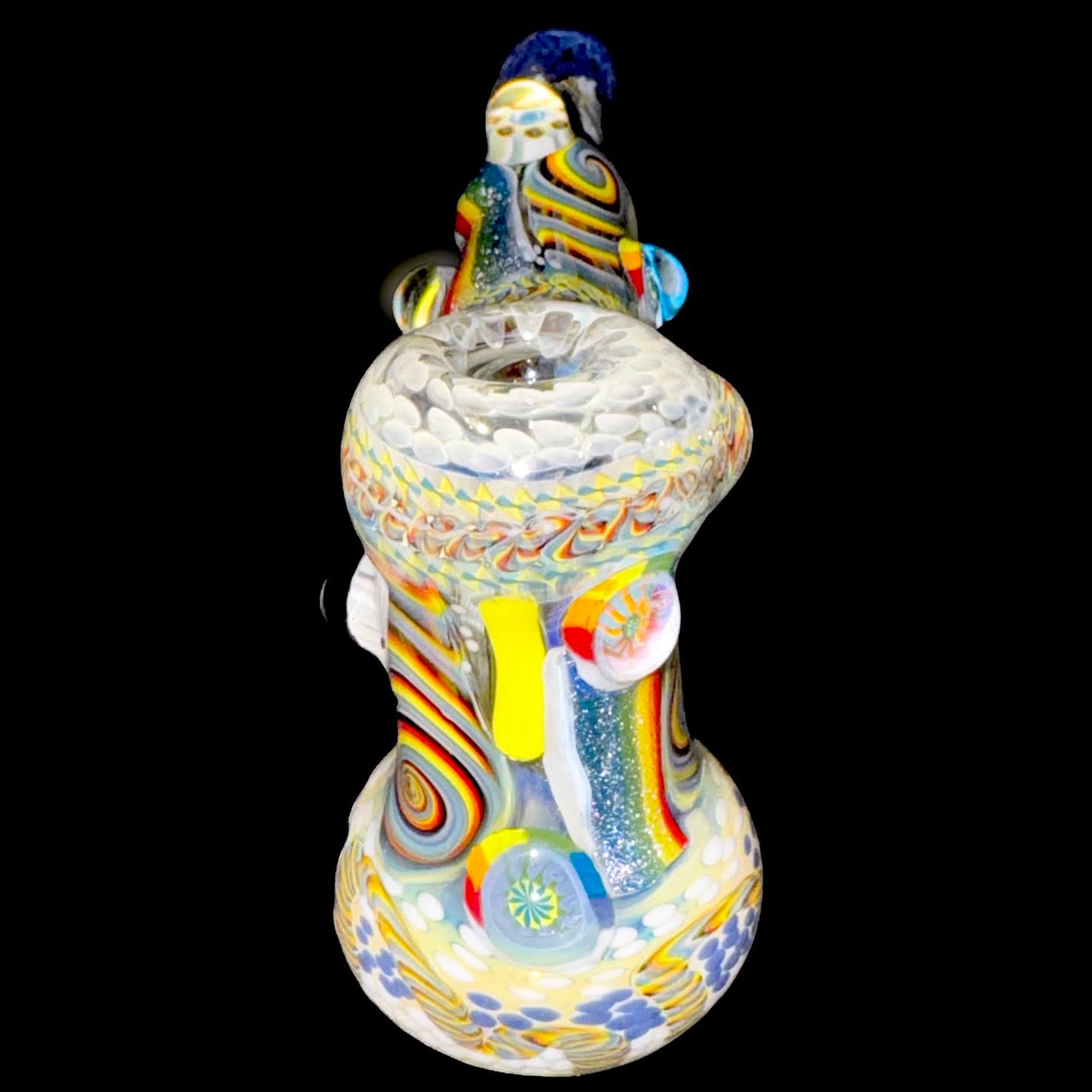 Glass Berry Heady Inside Out Hammer Bubbler New #3