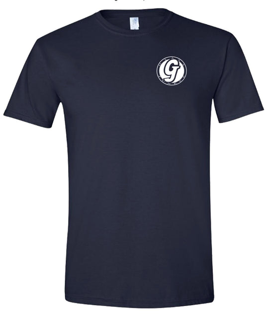 Glass Junkee Dark Side Rasta Navy Blue T-shirt New Large