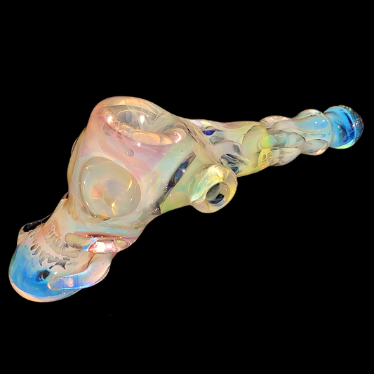 Cam Tower Heady Fumed Double Skull Hammer New #2